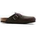 BIRKENSTOCK clogs Birkenstock Boston Oiled Leather Habana Unisex Birkenstock Boston Oiled Leather Habana Unisex