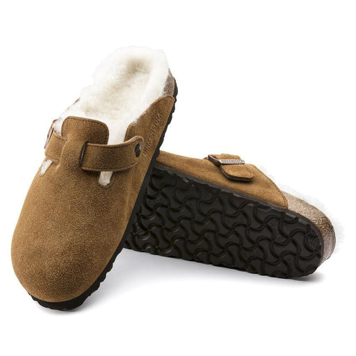 BIRKENSTOCK clogs Birkenstock Boston Shearling Mink Birkenstock Boston Shearling Mink