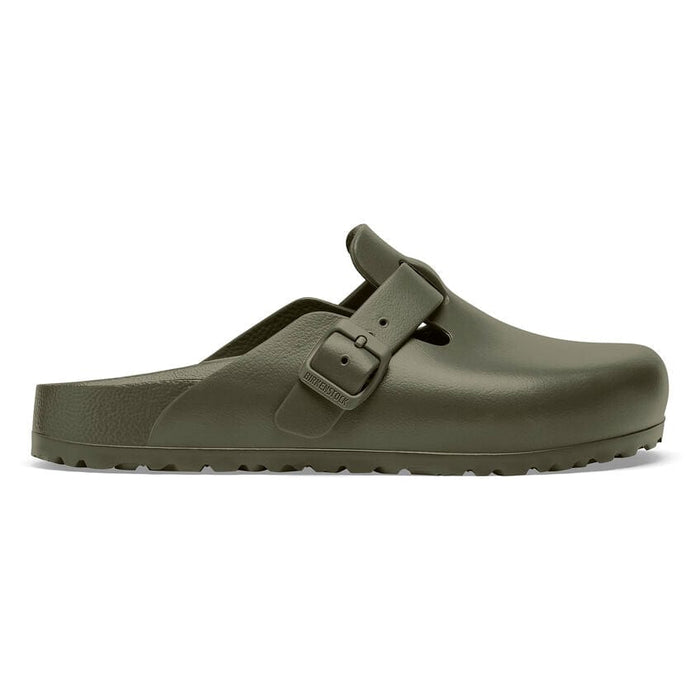 BIRKENSTOCK CLOGS Birkenstock Boston Women Essentials EVA Khaki Birkenstock Boston Women Essentials EVA Khaki