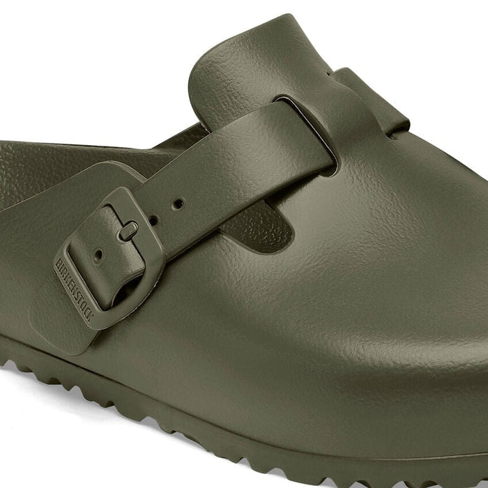 BIRKENSTOCK CLOGS Birkenstock Boston Women Essentials EVA Khaki Birkenstock Boston Women Essentials EVA Khaki