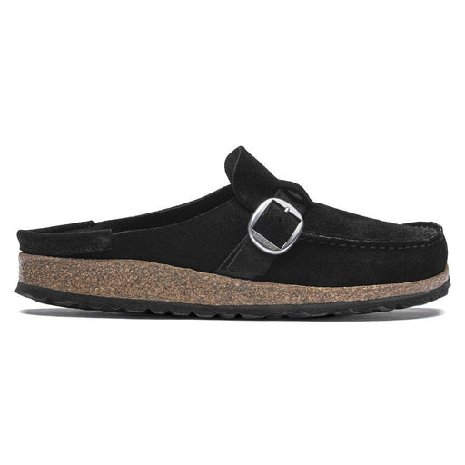 BIRKENSTOCK clogs Birkenstock Buckley Suede Leather Black Birkenstock Buckley Suede Leather Black