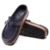 BIRKENSTOCK Clogs Birkenstock Women's Buckley Suede Leather Navy Birkenstock Women's Buckley Suede Leather Navy