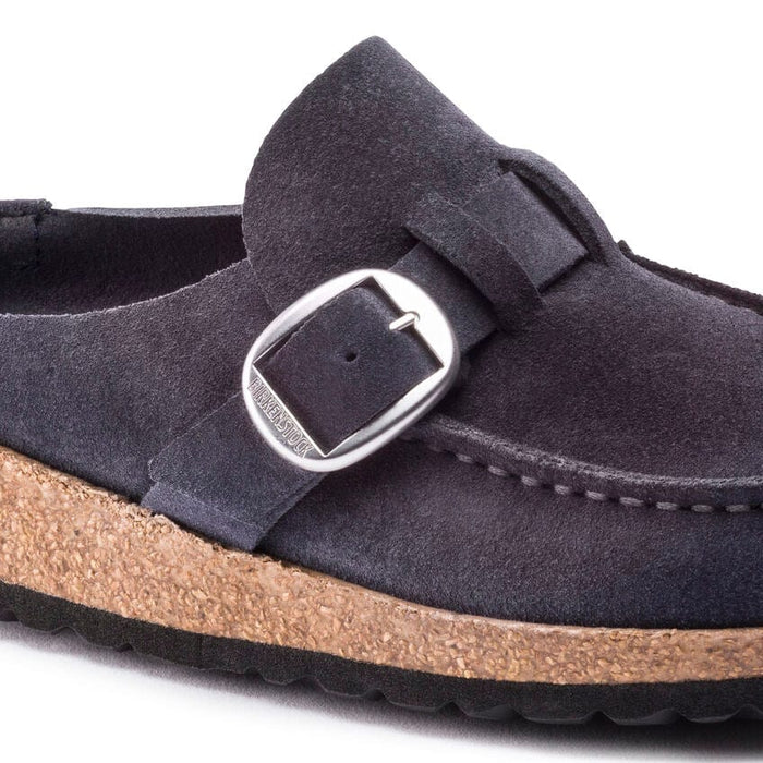 BIRKENSTOCK Clogs Birkenstock Women's Buckley Suede Leather Navy Birkenstock Women's Buckley Suede Leather Navy