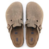 BIRKENSTOCK clogs Boston Soft Footbed Oiled Leather Tobacco Brown Boston Soft Footbed Oiled Leather Tobacco Brown
