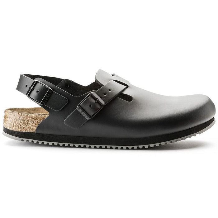 BIRKENSTOCK clogs Tokyo Super Grip Leather Black Tokyo Super Grip Leather Black