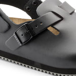 BIRKENSTOCK clogs Tokyo Super Grip Leather Black Tokyo Super Grip Leather Black