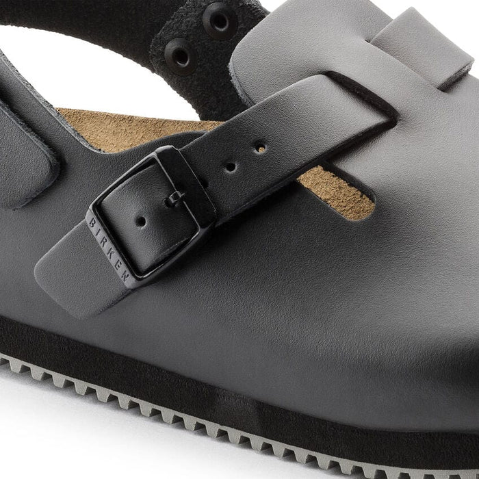 BIRKENSTOCK clogs Tokyo Super Grip Leather Black Tokyo Super Grip Leather Black
