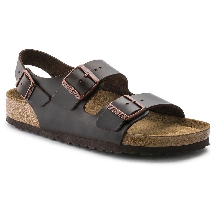 Milano Soft Footbed Leather Amalfi Testa Di Moro — COMFORTWIZ
