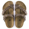 BIRKENSTOCK SANDAL Mayari Kids Birkibuc Mocha Mayari Kids Birkibuc Mocha