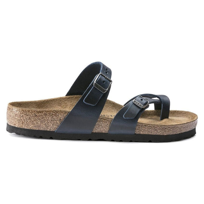 BIRKENSTOCK sandal Mayari Oiled Leather Blue Mayari Oiled Leather Blue
