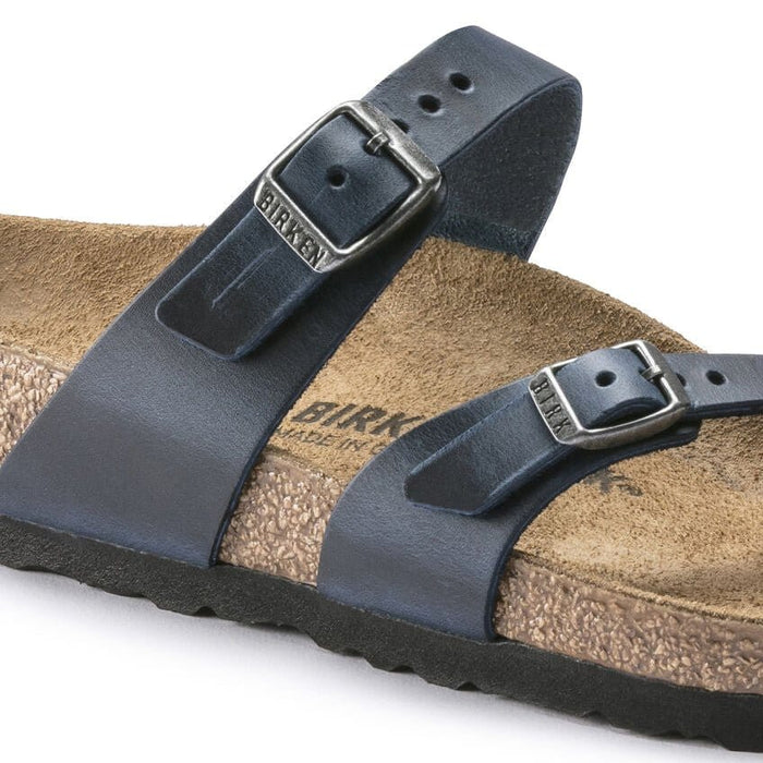 BIRKENSTOCK sandal Mayari Oiled Leather Blue Mayari Oiled Leather Blue
