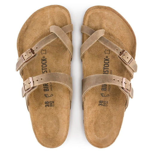 BIRKENSTOCK sandal Mayari Oiled Leather Tobacco Brown Mayari Oiled Leather Tobacco Brown