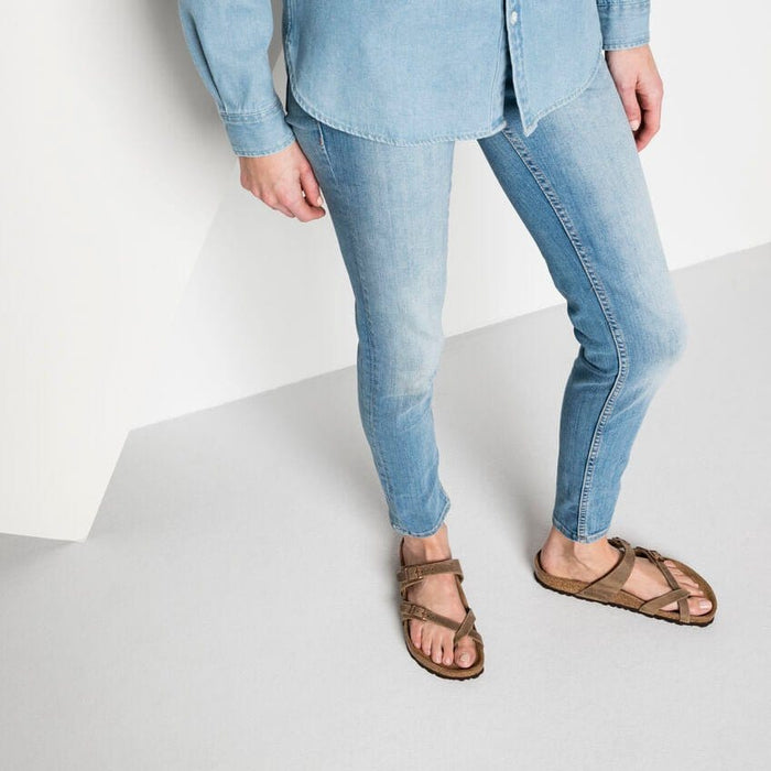 BIRKENSTOCK sandal Mayari Oiled Leather Tobacco Brown Mayari Oiled Leather Tobacco Brown