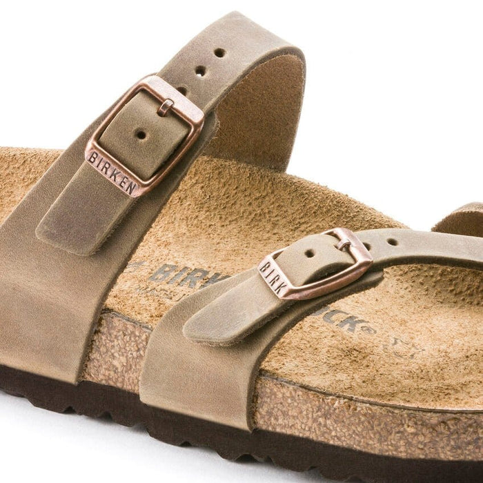 BIRKENSTOCK sandal Mayari Oiled Leather Tobacco Brown Mayari Oiled Leather Tobacco Brown