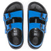 BIRKENSTOCK sandal Mogami Kids Birko-Flor Ultrablue-Black Mogami Kids Birko-Flor Ultrablue-Black