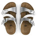 BIRKENSTOCK sandal Salina Kids Birko-Flor Metallic Silver White Salina Kids Birko-Flor Metallic Silver White