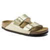 BIRKENSTOCK Sandals 35 / Regular/Wide Birkenstock Arizona Birko-Flor Gold 802436955622 Birkenstock Arizona Birko-Flor Gold