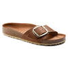 BIRKENSTOCK Sandals 36 / Narrow / Medium Madrid Big Buckle Oiled Leather Cognac 886925841450 Madrid Big Buckle Oiled Leather Cognac