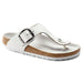 BIRKENSTOCK Sandals 36 / Regular Gizeh Big Buckle Leather White 822698672778 Gizeh Big Buckle Leather White