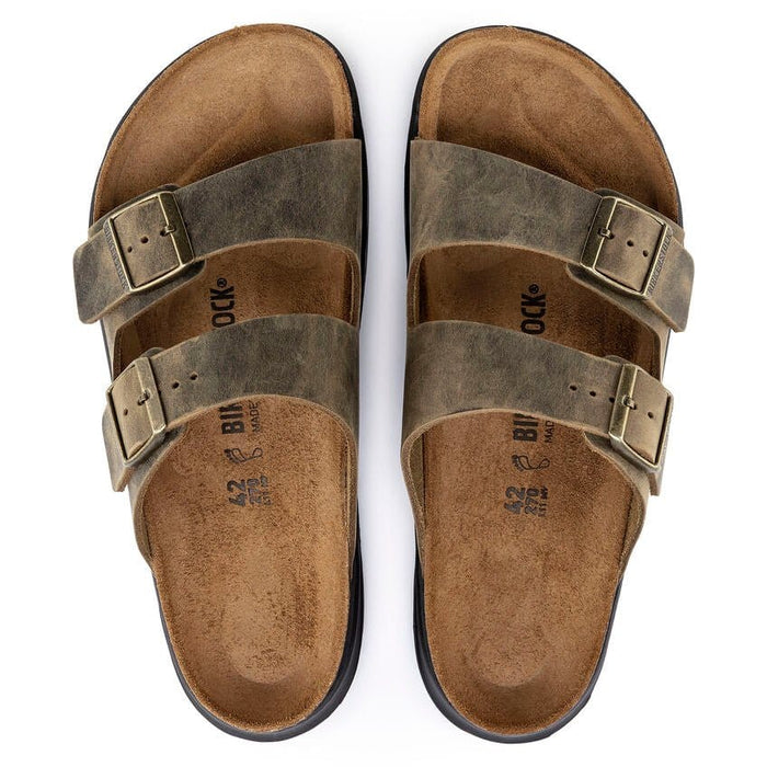 BIRKENSTOCK SANDALS Arizona Crosstown Men Oiled Leather Arizona Crosstown Men Oiled Leather