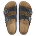 BIRKENSTOCK Sandals Arizona Rugged Men Oiled Leather Black Arizona Rugged Men Oiled Leather Black