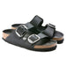 BIRKENSTOCK Sandals Birkenstock Arizona Big Buckle Oiled Leather Black Birkenstock Arizona Big Buckle Oiled Leather Black
