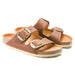 BIRKENSTOCK Sandals Birkenstock Arizona Big Buckle Oiled Leather Cognac Birkenstock Arizona Big Buckle Oiled Leather Cognac