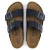 BIRKENSTOCK Sandals Birkenstock Arizona Soft Footbed Oiled Nubuck Leather Blue - Unisex Birkenstock Arizona Soft Footbed Oiled Nubuck Leather Blue - Unisex
