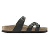 BIRKENSTOCK Sandals Birkenstock Franca Oiled Leather Black Birkenstock Franca Oiled Leather Black