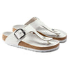 BIRKENSTOCK Sandals Gizeh Big Buckle Leather White Gizeh Big Buckle Leather White / Regular / Wide