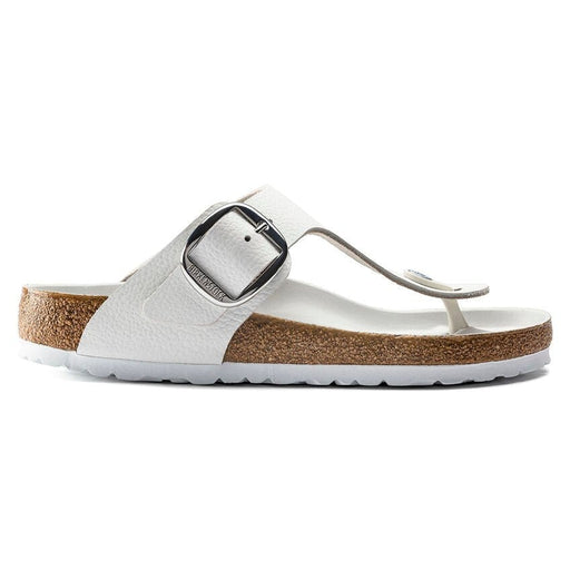 BIRKENSTOCK Sandals Gizeh Big Buckle Leather White Gizeh Big Buckle Leather White / Regular / Wide