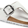 BIRKENSTOCK Sandals Gizeh Big Buckle Leather White Gizeh Big Buckle Leather White / Regular / Wide