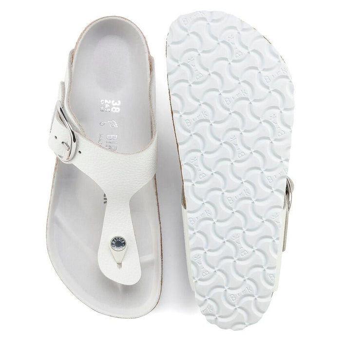 BIRKENSTOCK Sandals Gizeh Big Buckle Leather White Gizeh Big Buckle Leather White