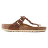 BIRKENSTOCK Sandals Gizeh Braided Oiled Leather Cognac Gizeh Braided Oiled Leather Cognac