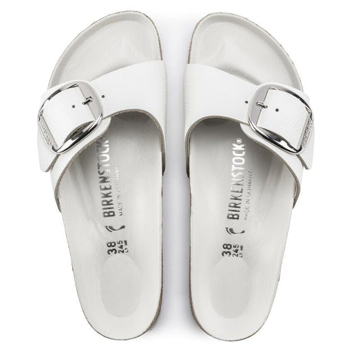BIRKENSTOCK Sandals Madrid Big Buckle Leather White Madrid Big Buckle Leather White / Narrow / Medium