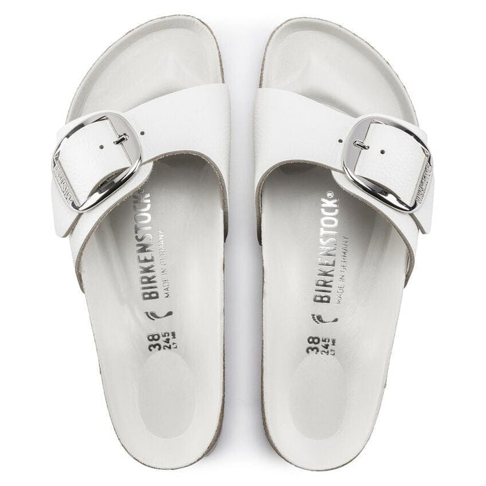 BIRKENSTOCK Sandals Madrid Big Buckle Leather White Madrid Big Buckle Leather White
