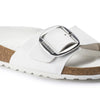 BIRKENSTOCK Sandals Madrid Big Buckle Leather White Madrid Big Buckle Leather White / Narrow / Medium