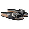BIRKENSTOCK Sandals Madrid Big Buckle Oiled Leather Black Madrid Big Buckle Oiled Leather Black