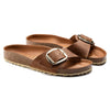 BIRKENSTOCK Sandals Madrid Big Buckle Oiled Leather Cognac Madrid Big Buckle Oiled Leather Cognac
