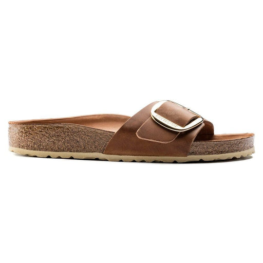 BIRKENSTOCK Sandals Madrid Big Buckle Oiled Leather Cognac Madrid Big Buckle Oiled Leather Cognac