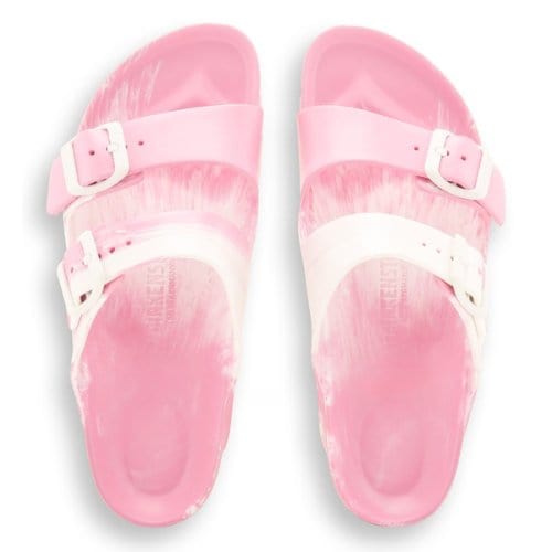 BIRKENSTOCK Sandals Women's Essentials Arizona Footbed Sandal Multi Pink Women's Essentials Arizona Footbed Sandal Multi Pink