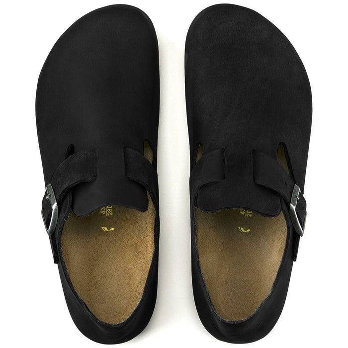 BIRKENSTOCK Shoes London Oiled Leather Black London Oiled Leather Black