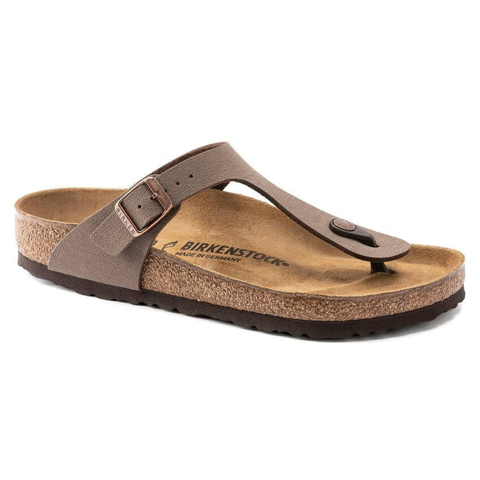 BIRKENSTOCK Thong 35 / Regular/Wide Women's Gizeh Birkibuc Mocha 736399891089 Women's Gizeh Birkibuc Mocha