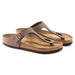 BIRKENSTOCK Thong Women's Gizeh Birkibuc Mocha Women's Gizeh Birkibuc Mocha