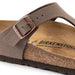 BIRKENSTOCK Thong Women's Gizeh Birkibuc Mocha Women's Gizeh Birkibuc Mocha
