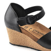 BIRKENSTOCK Wedge Mary Ring Buckle Black Mary Ring Buckle Black