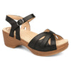 DANSKO Sandals 36 / Black Season  Full Grain Sandal 673088449605 Season  Full Grain Sandal / Black