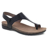 DANSKO sandals 36 / Medium Reece Black Waxy Burnished 673088363314 Reece Black Waxy Burnished