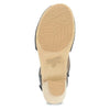 DANSKO Sandals Teagan Black Burnished Nappa Sandal Teagan Black Burnished Nappa Sandal
