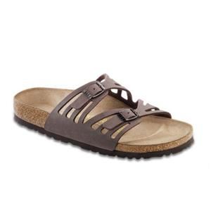 Birkenstock Arizona Birkibuc Sandals in Mocha